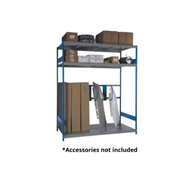 Rousseau Metal SRP3431 Sheet Metal Rack (60"W x 48"D x 87"H)
