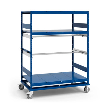 Rousseau Metal SRP3475M Mat Rack (Single) (Mobile) (60"W x 36"D x 75"H)