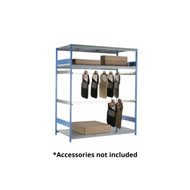 Rousseau Metal SRP3478 Mat Rack (Double) (96"W x 36"D x 75"H)