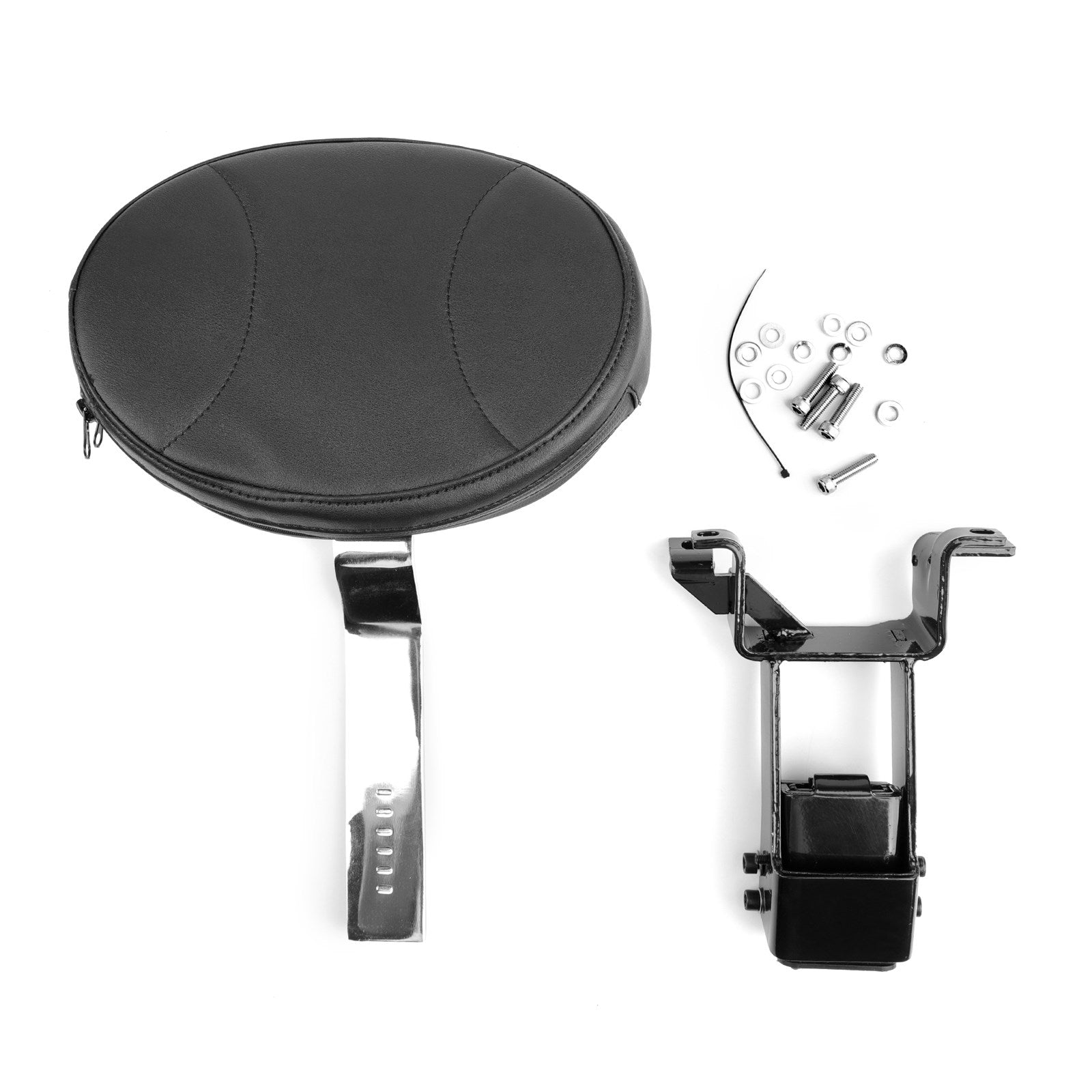 Indian Chief roadmaster 2014-2023 Chrome Plug-in Driver Backrest w/ Mounting Kit