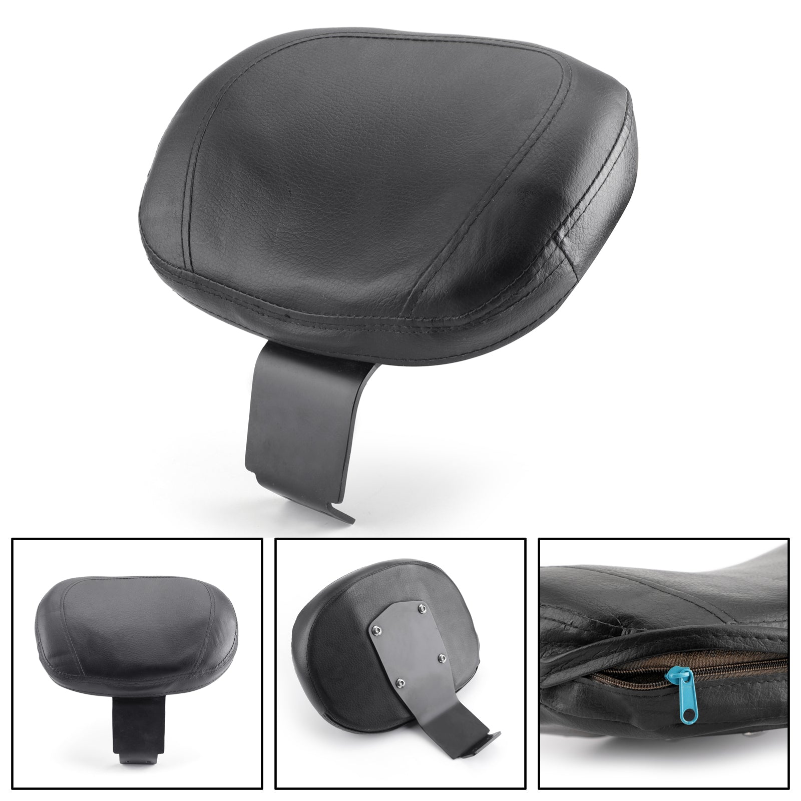 Driver Rear Backrest Cushion Pad For Suzuki Volusia VL400 VL800 Boulevard C50 2001-2017 Generic