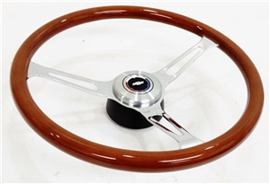 1967 - 1989 Camaro Custom Genuine Wood Steering Wheel Kit