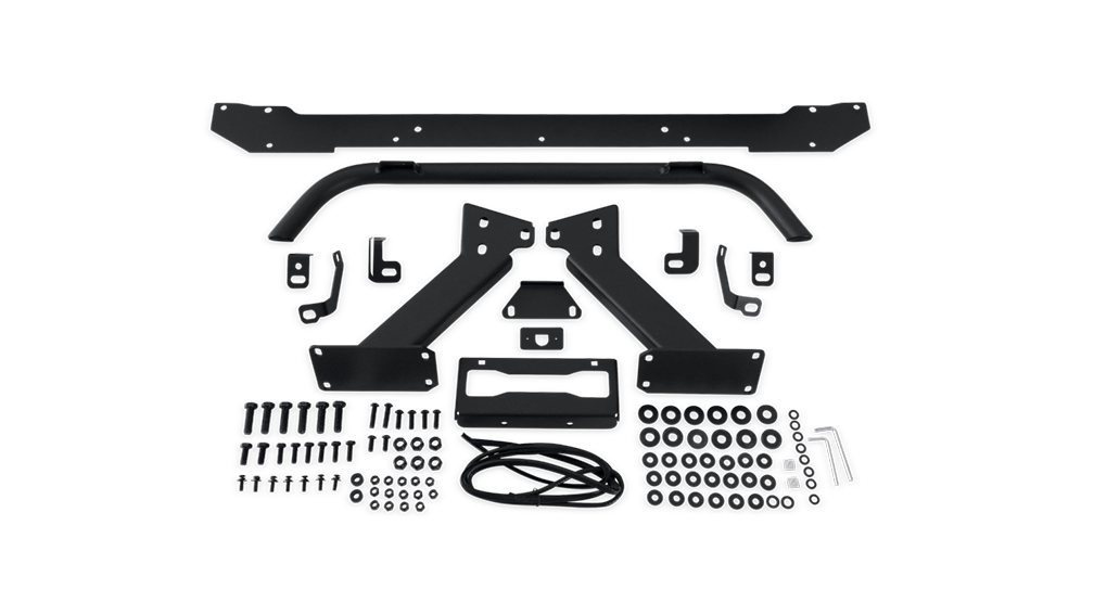 Body Armor 4X4 SU-19339 HILINE FRONT WINCH BUMPER