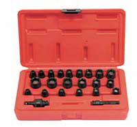 Sunex Tools 1818 1/4in Drive 23-Piece Magnetic Socket Set