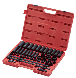 Sunex Tools 2569 1/2 Inch Dr Metric Impact Socket Set