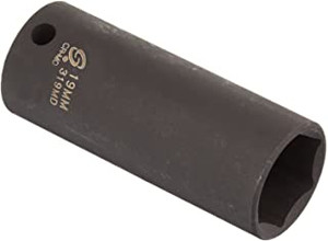 Sunex Tools 319MD 3/8Dr 19Mm Impact Socket