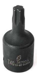 Sunex Tools 3670S5 3/8 Dr T40 Inverted Torx