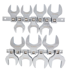 Sunex Tools 9721A 14 Piece 1/2in Dr. Crowfoot Wrench Set