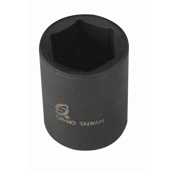 1/2" Drive Standard 6 Point Impact Socket 15mm