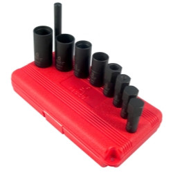 9 Piece 1/2" Drive Wheel Lock Removal Kit