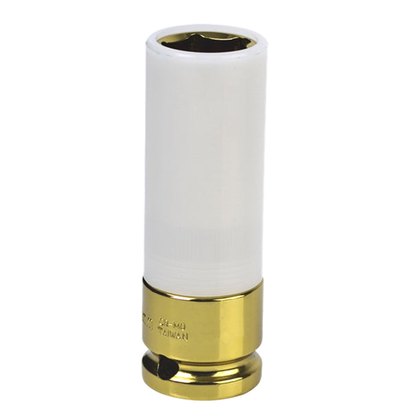 1/2" Drive Extra Thin Wall Wheel Protector Impact Socket, 19mm SUN284919