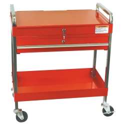 SUNEX Service Cart w/ Locking Top and-Drawe