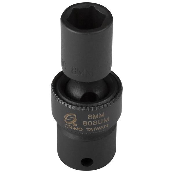 1/4" Drive 6 Point Universal Impact Socket 8mm SUN808UM