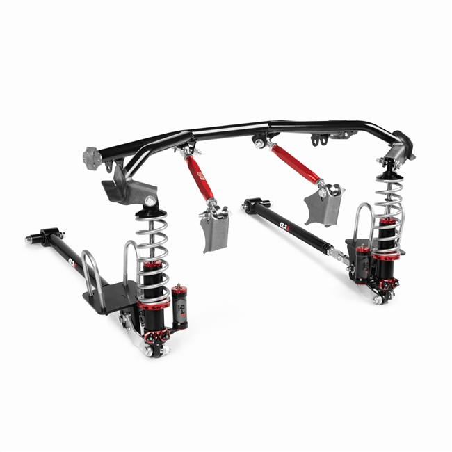 1967 - 1969 Camaro QA1 Rear Suspension Four Link Kit, MOD Shocks