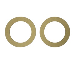1967 - 1981 Camaro Brake Backing Plate Spindle Dust Seals, Pair