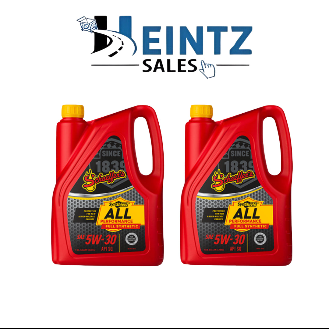 Schaeffer's 6530 SynShield All Performance Full Synthetic 5W-30, 1 Gal (2 Pack)