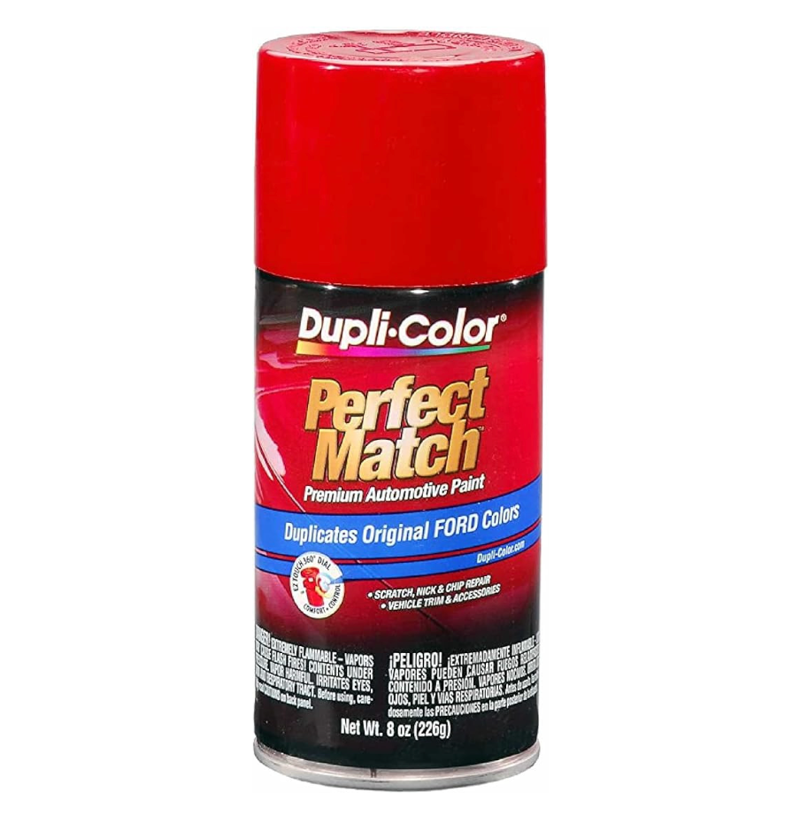 Dupli-Color BFM0306 Cardinal Red Perfect Match Ford Touch-Up Spray Paint 8oz