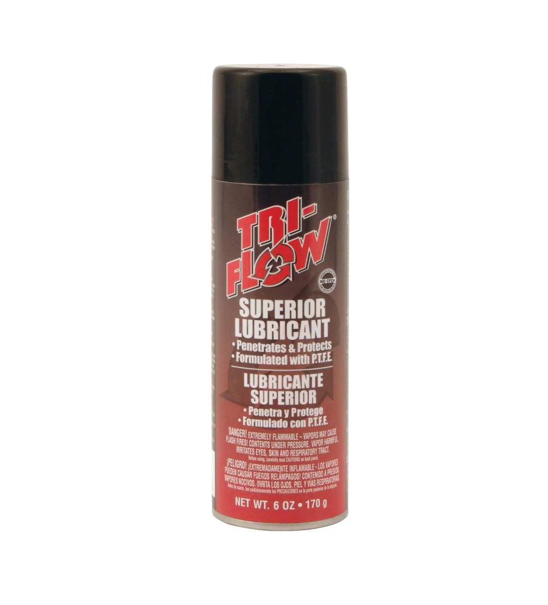 Tri-Flow TF20005 Superior Lubricant Aerosol Spray 6 oz PTFE – Case of 6