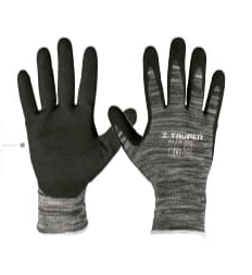 Truper Nitrile Coated Nylon Gloves, High Dexterity , Nitrile Coated Nylon Gloves
