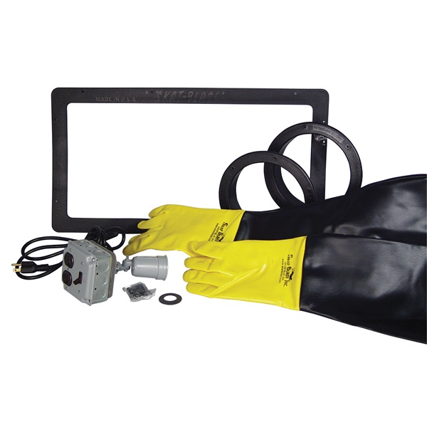 Skat Blast Cabinet Trim Package - 33" Medium Lens