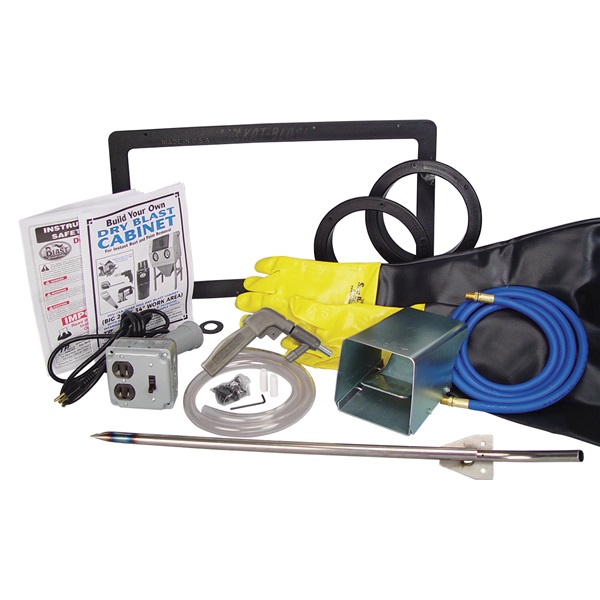 Skat Blast Master Build-Your-Own Foot-Pedal Cabinet Kit - 24" Std Lens