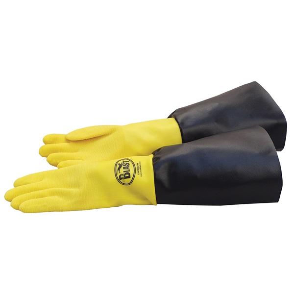Skat Blast Super-Pro 24"L Cabinet Gloves, Pair