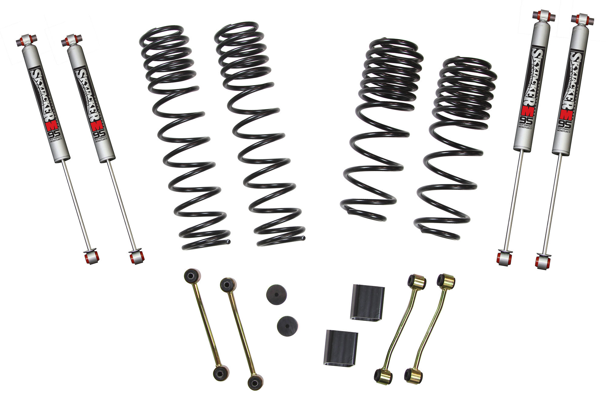 Skyjacker 2.5in Long Travel Lift Kit with M95 Shocks for 18-23 Jeep Wrangler JL