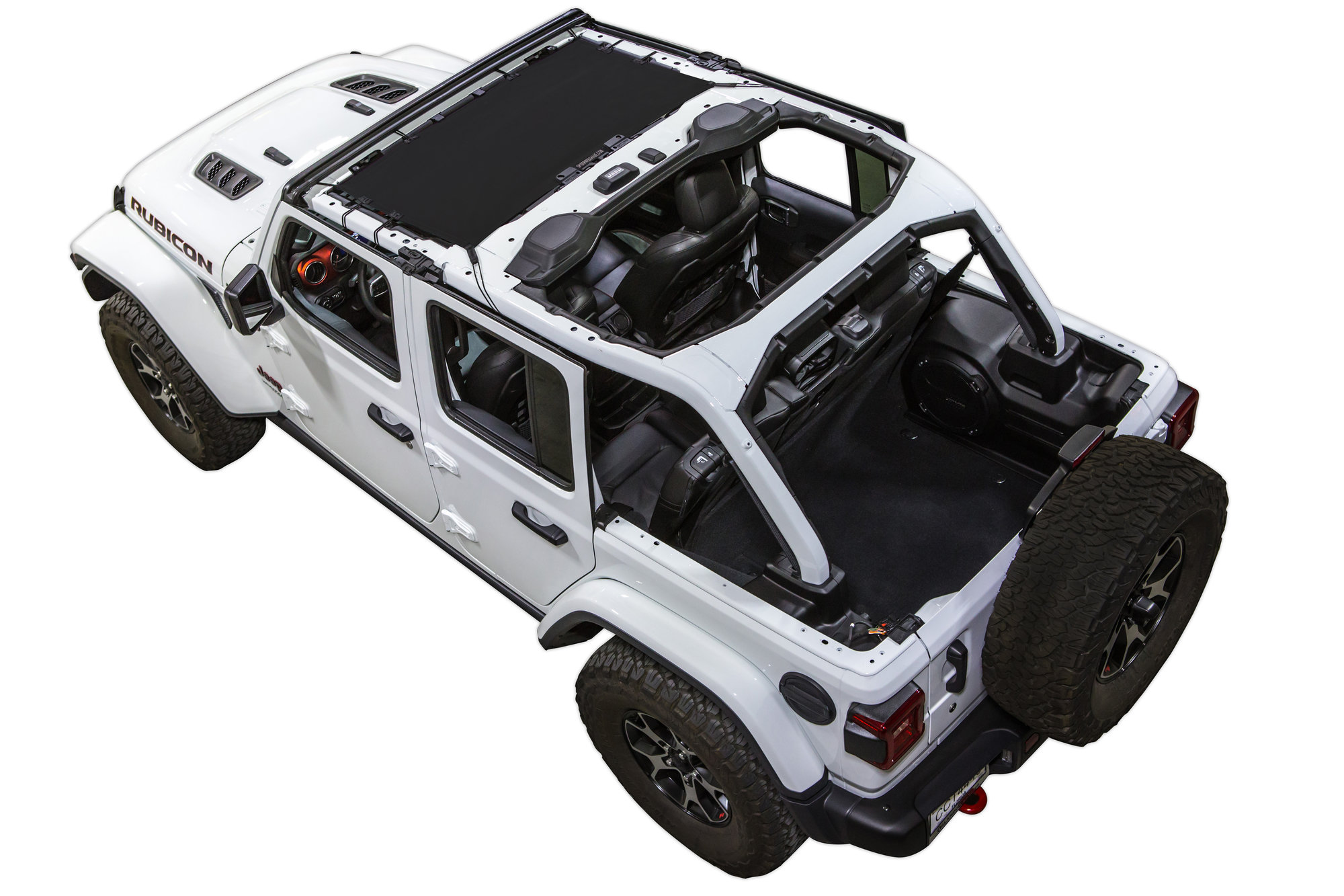 SpiderWebShade JLKini Top for 18-23 Jeep Wrangler JL 2-Door & Unlimited