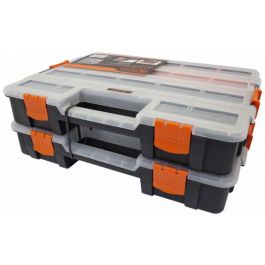 Tactix 2pc Interlockable Organizer