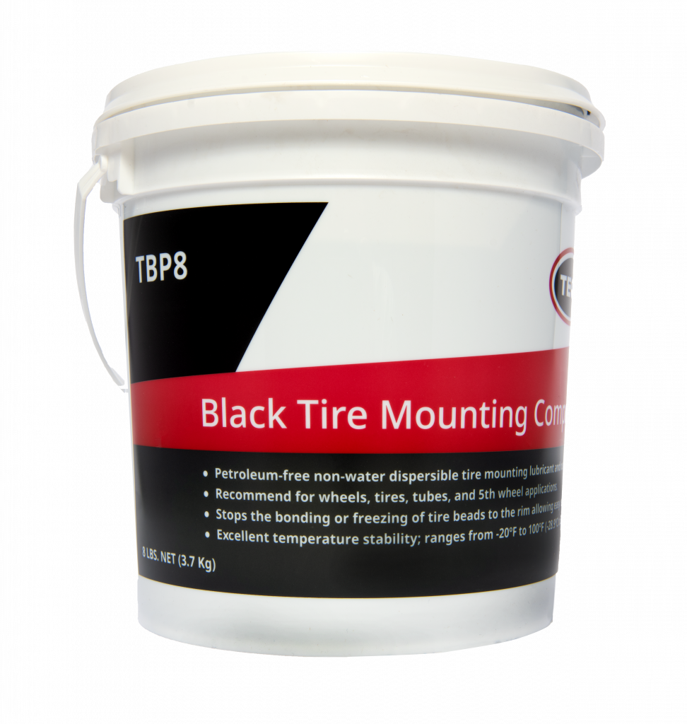TBP8 - BLACK TIRE MOUNTING COMPOUND 8LBS