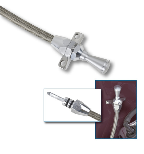 Lokar TD-3727FM Hi-Tech Flexible Braided Transmission Dipstick