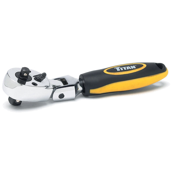 1/4" and 3/8" Drive Combination Stubby Flex Ratchet TIT11350