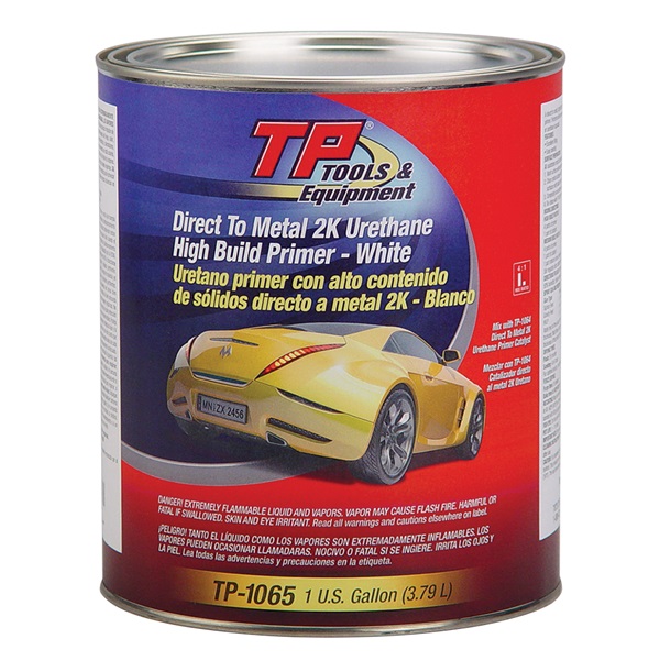 TP Tools "3-IN-1" Urethane Primer (2K) DTM - White, Gal