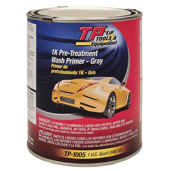 TP Tools 1K Pre-Treatment Wash Primer - Gray, Qt