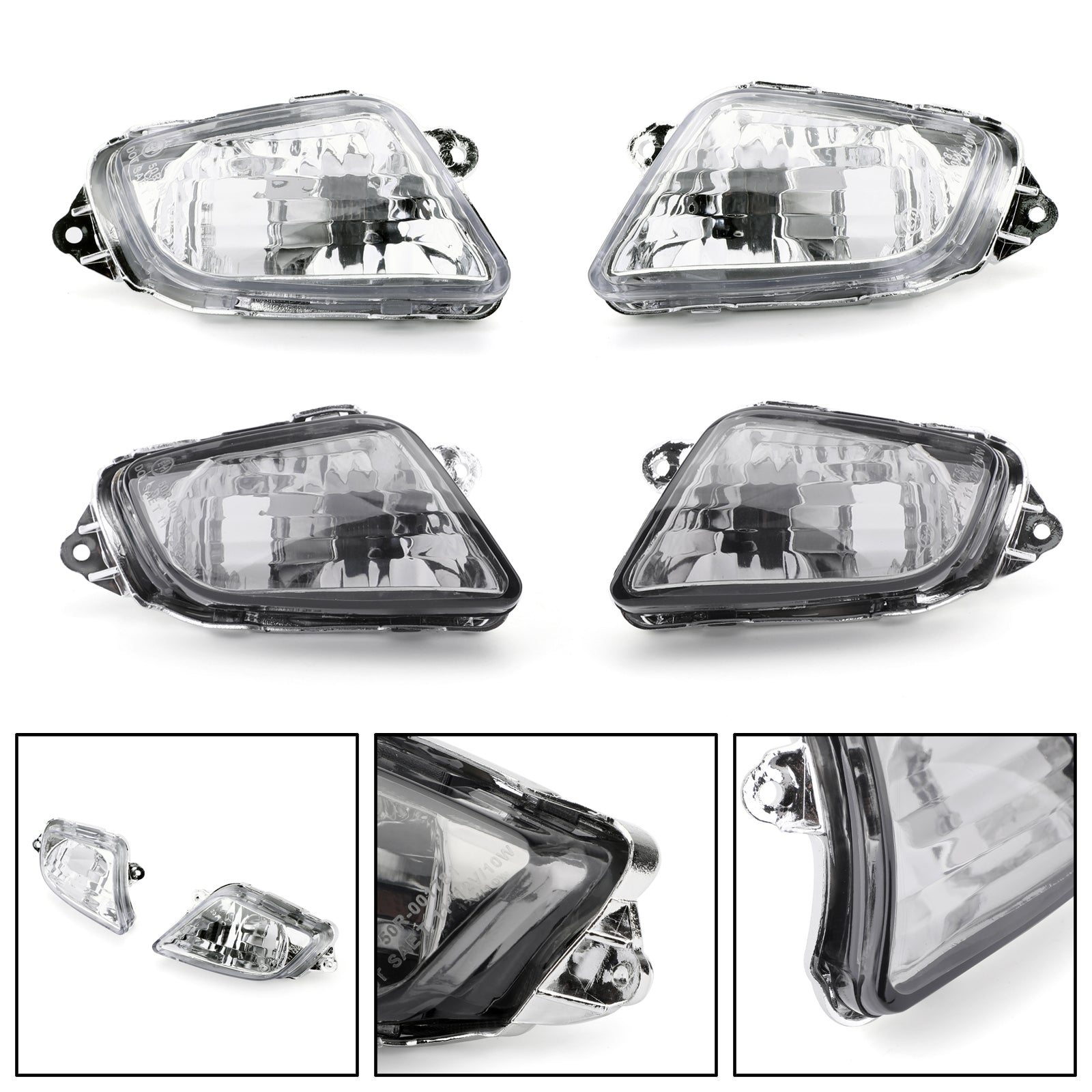 Front Turn Signals For Lens Honda CBR1100XX (1999-2006) 2 Color Generic