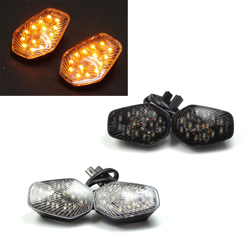 Flush Mount LED Euro Turn Signals for Suzuki GSXR 600 GSXR750 GSX-R1000 Generic