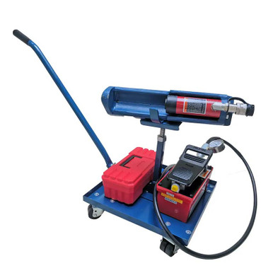 PakPress Portable Wheel Stud Remover and Installer with Pump & Cart