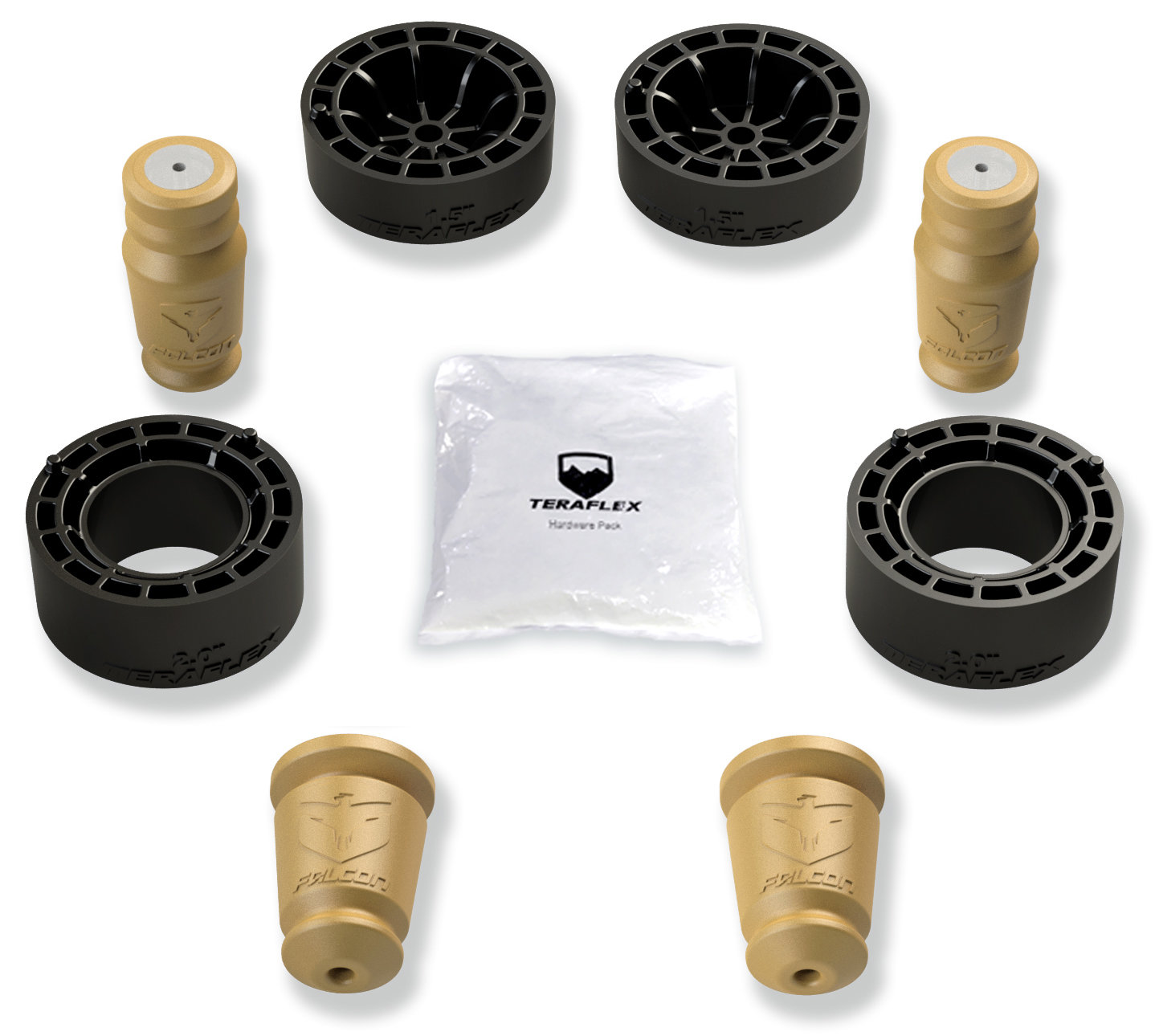 Teraflex Sport ST1 1.5" Spacer Lift for 18-26 Jeep Wrangler JL Unlimited