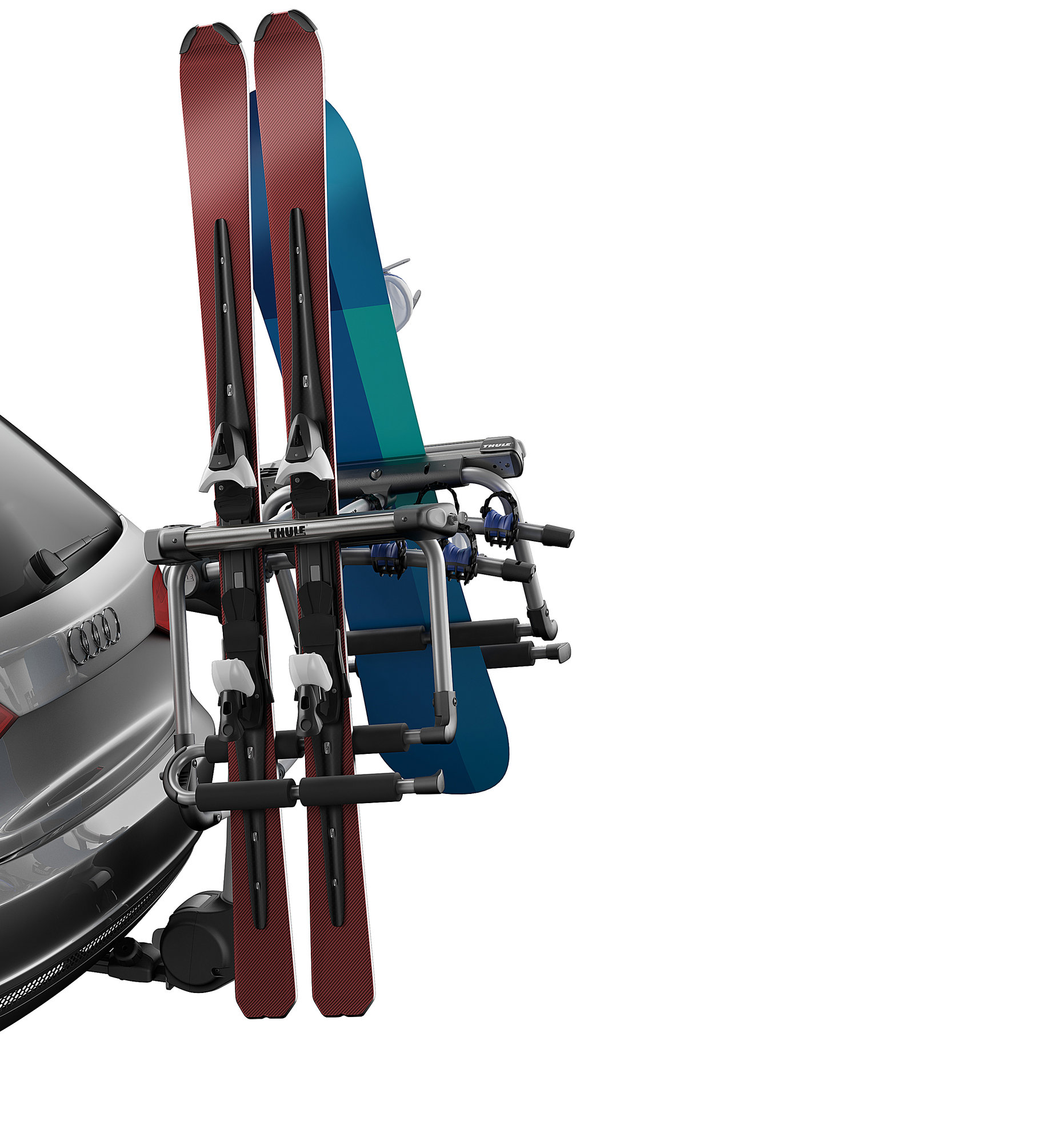 Thule 9033 Tram Hitch Ski/Snowboard Carrier