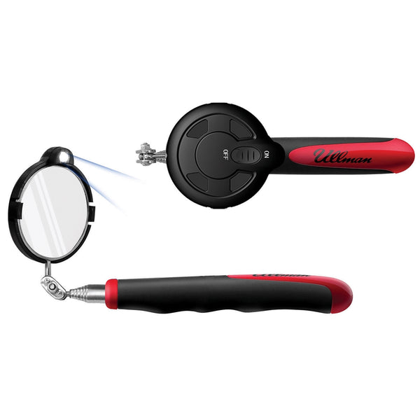 LED Lighted Telescoping Inspection Mirror ULLHTC2LT