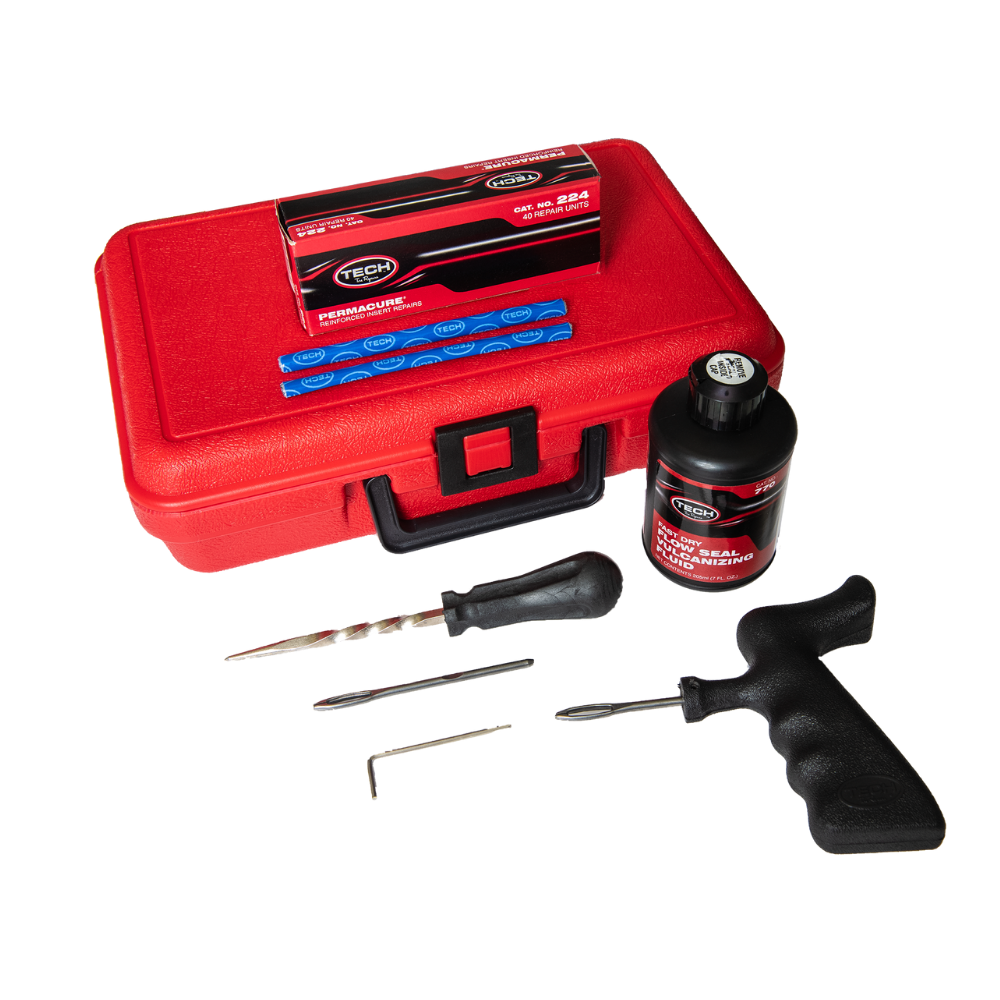 216TK - Permacure Truck and Large Tire Repair Kit (40 Large Repairs and Deluxe Tools)