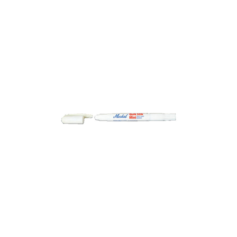 947W - QUIK STIK MINI WHITE MARKER, BOX OF 12