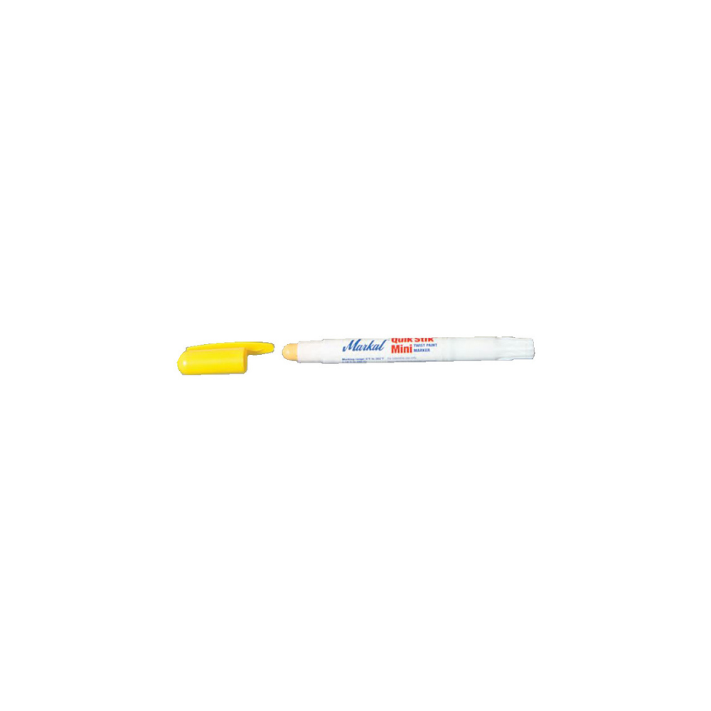 947Y - QUIK STIK MINI YELLOW MARKER, BOX OF 12