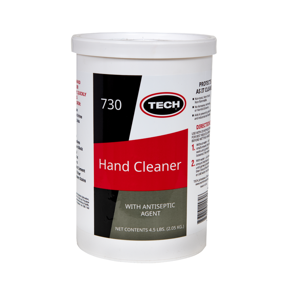 730 - TECH Medicated Hand Cleaner 4-1/2LBS