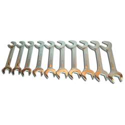 V-8 Tools 10pc JUMBO ANGLE WRENCH SET 1-5/16 - 2"