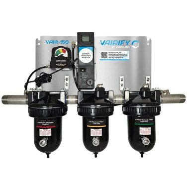 Rapid Air VAIR-150 Breathing Air Kit 1 In. 150 CFM