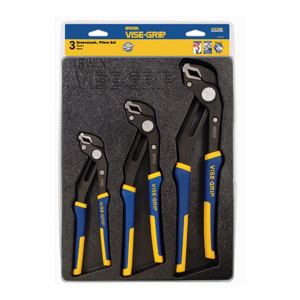 3 Piece GrooveLock Pliers Tray Set VGP2078710