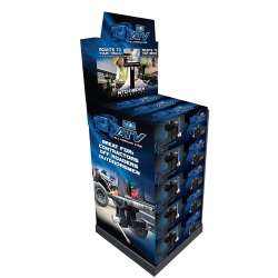 ATV Merchandiser with 7" Monitor and 15 ATVs
