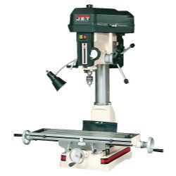 JMD-18, R-8 Taper Mill Drill, 2HP, 1Ph, 115/230V