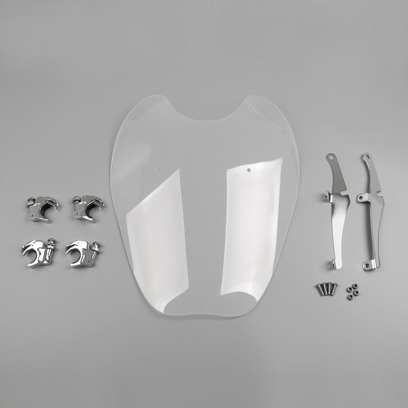 Windscreen Windshield For Harley Davidson Sportster XL883 86-2010 XL1200 (1988-2011), Clear Generic
